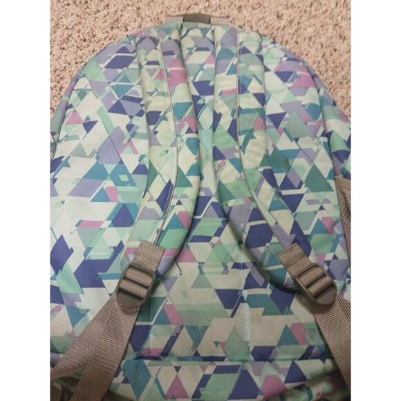 L.L.Bean Deluxe Book Pack Big  Geometric Blue Teal !! - Picture 6 of 11